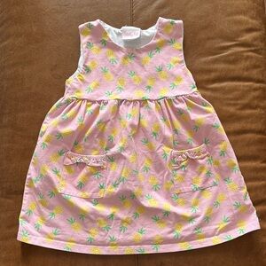 Stitchy Fish Pineapple Dress- Size 2T